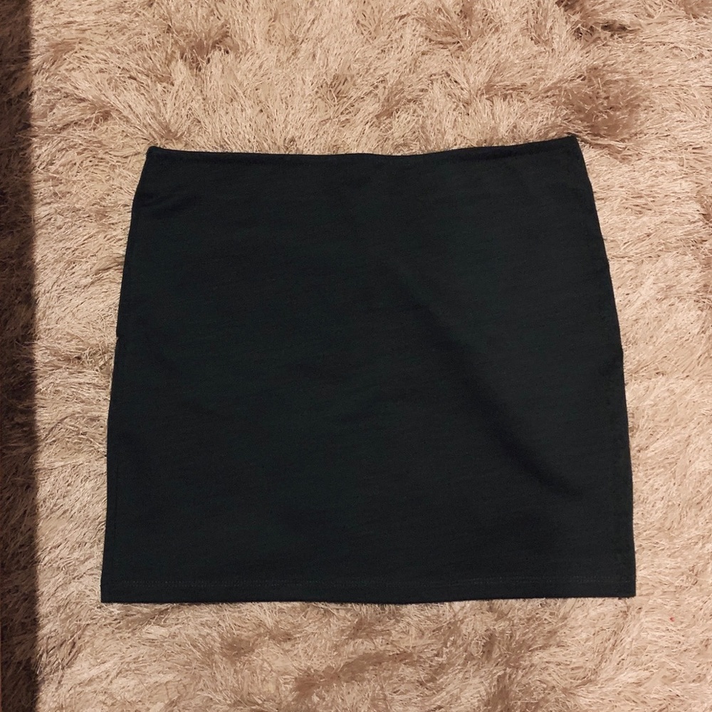 Grey Pencil Skirt
